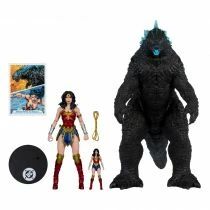 DC Multiverse - McFarlane Toys - Wonder Woman VS. Godzilla (DC Justice League Monsterverse)