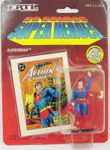 DC Super Heroes - ERTL die-cast metal figure - Superman raised fist