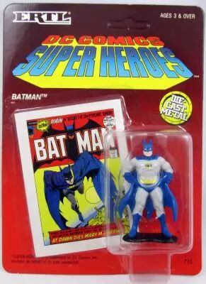 DC Super Heroes - Figurine m�tal ERTL - Batman debout