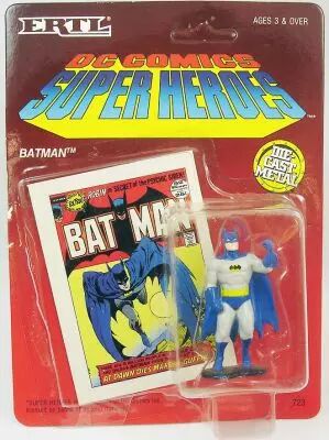 DC Super Heroes - Figurine m�tal ERTL - Batman poing lev�