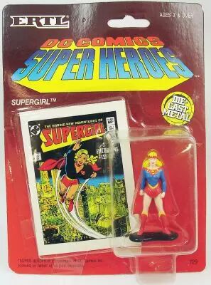 DC Super Heroes - Figurine m�tal ERTL - Supergirl