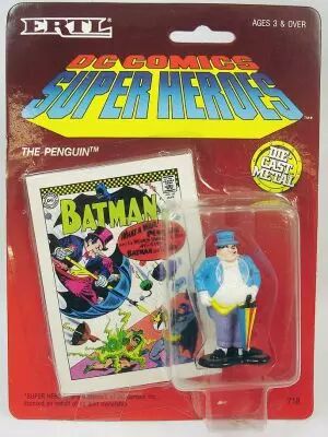 DC Super Heroes - Figurine m�tal ERTL - The Penguin