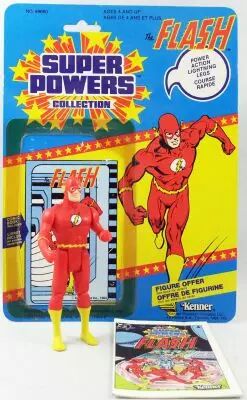 DC Super Powers - Kenner - The Flash (mint with cardback)