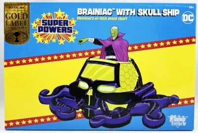 DC Super Powers - McFarlane - Brainiac with Skull Ship