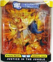 DC Universe - Exclusive - B\\\'wana Beast & Animal Man : Justice in the Jungle