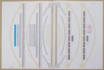 Découpage Loco-Revue Ho Pont Supérieur en Béton Type \ Bow String\ 