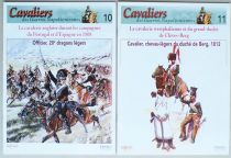 Del Prado - Cavalier of the Napoleonic Wars Collection - Lot 12 Booklet #4 to #15