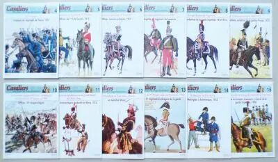 Del Prado - Collection Cavalier des Guerres Napol�oniennes - Lot 12 Fascicules N�4 � 15