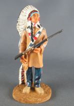 Del Prado - Lead 54mm - Wild-West Collection - Sitting Bull