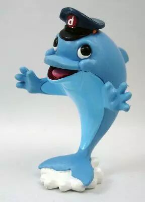 Delfy and his friends - Comics Spain PVC figure - Delfy (blue nose)