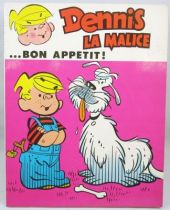 Dennis la Malice - Album de BD \ Bon appetit!\  - Editions M.C.L. 1974
