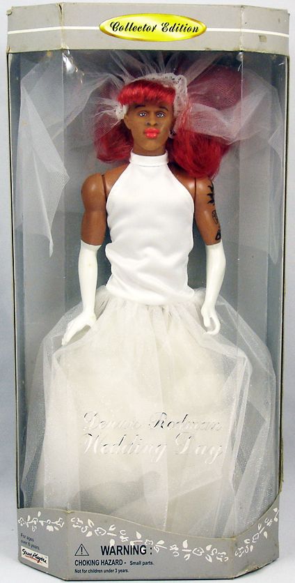 dennis rodman in a wedding dress