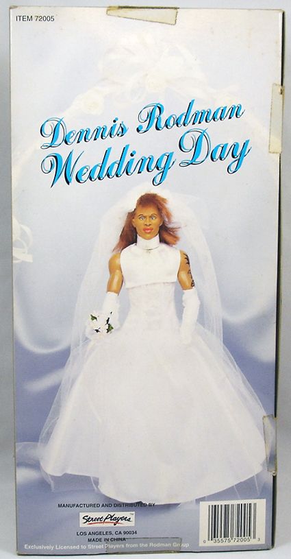 dennis rodman in a wedding dress