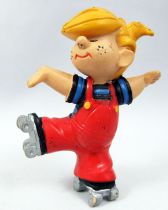 Dennis the Menace - Maia & Borges 1986 pvc figure - Dennis on rollerskates