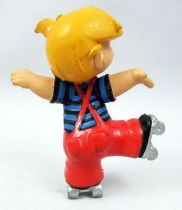 Dennis the Menace - Maia & Borges 1986 pvc figure - Dennis on rollerskates