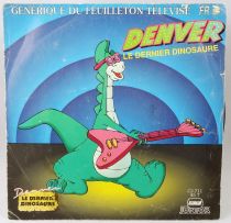 Denver le Dernier Dinosaure - Disque 45T- Générique du feuilleton télévisé - Disque Ades 1988