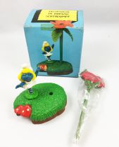 Desktop Smurf (Schlumpf Büro) - Schleich/Mafi - 7907 Smurfette Pen Set