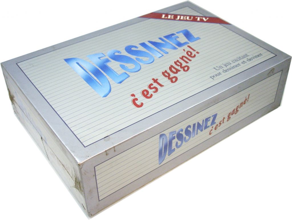 Dessinez c'est gagné! - Jeu de Plateau - MB Jeux 1988