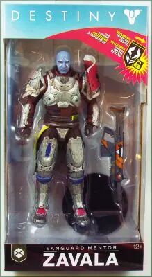 Destiny 2 - McFarlane Toys - Vanguard Mentor Zavala - Figurine articul�e 17cm