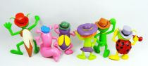 Detective Bogey - Figurines PVC Yolanda 1993 - Bogey, Kid, Finkie, Dr. Sinester, Rayo et le Commissaire