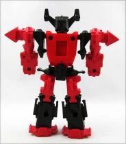 Diaclone - Multi Force 14 - Figurine Gomme avec horloge digitale - Avifrance 1983