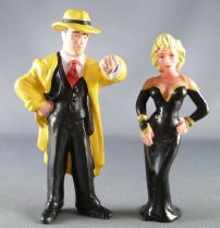 Dick Tracy - Applause pvc figures - Dick Tracy (Warren Beatty) & Breathless Mahoney (Madonna)