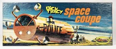Dick Tracy - Aurora 1968 Dick Tracy\'s Space Coupe Ref.819-100 (neuve boites scell�e)