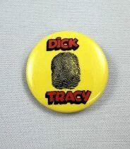 Dick Tracy - Badge Promotionnel - Rare - Button-up Co 1984