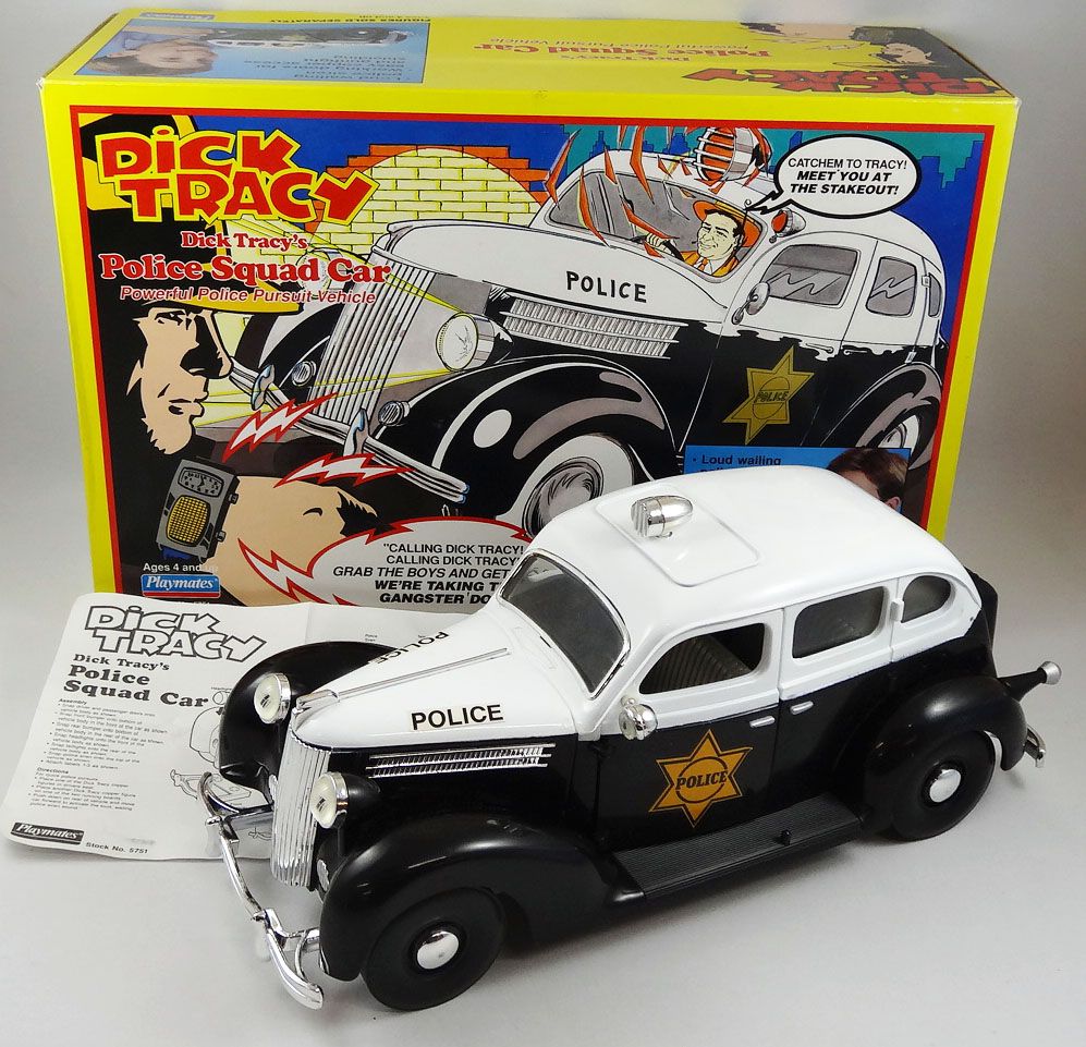 Dick Tracy - Playmates - Dick Tracy' Police Squad Car