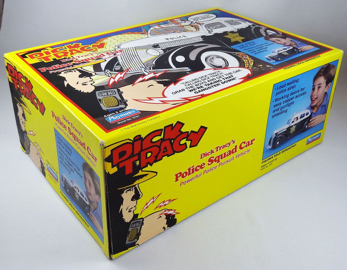 Dick Tracy - Playmates - Dick Tracy' Police Squad Car