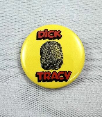 Dick Tracy - Promotional Badge - Button-up Co 1984