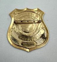 Dick Tracy (Disney 1990) - Plaque de Detective en Metal 