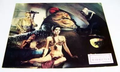 Die R�ckkehr der Jedi-Ritter (ROTJ) - Lobby Card (1983) - Le tr�ne de Jabba