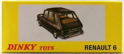 Dinky Toys Atlas 1416 Renault 6 Rouge Neuve Boite