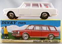 Dinky Toys Atlas 507 White Simca 1500 Station Wagon with Camping Table Mint in Box
