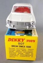 Dinky Toys Atlas 507 White Simca 1500 Station Wagon with Camping Table Mint in Box