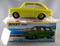 Dinky Toys Atlas 509 Yellow Fiat 850 Mint in Box