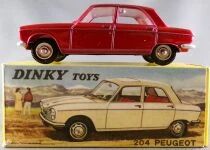 Dinky Toys Atlas 510 Peugeot 204 Rouge Neuve Boite