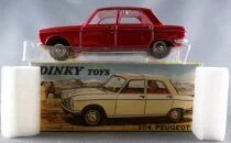 Dinky Toys Atlas 510 Red Peugeot 204 Mint in Box