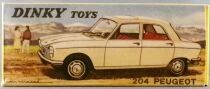 Dinky Toys Atlas 510 Red Peugeot 204 Mint in Box