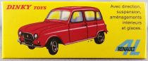 Dinky Toys Atlas 518 Renault 4 4L Bleue Neuve Boite