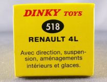 Dinky Toys Atlas 518 Renault 4 4L Bleue Neuve Boite