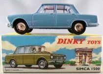 Dinky Toys Atlas 523 Simca 1500 Bleue avec Bagages Neuve Boite
