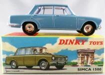 Dinky Toys Atlas 523 Simca 1500 Bleue avec Bagages Neuve Boite
