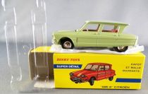 Dinky Toys Atlas 557 Green Citroën Ami 6 Mint in Box
