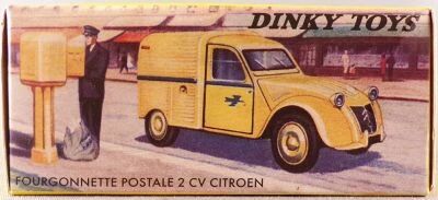 Dinky Toys Atlas 560 Citro�n 2 CV Postal Mail Van Mint in Box