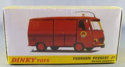 Dinky Toys No.570 A FOURGON PEUGEOT J7 DEPANNGE AUTOROUTES