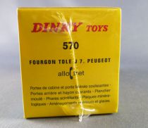 Dinky Toys Atlas 570 Peugeot Fourgon Tole J7 Allo Fret Neuf Boite