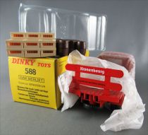 Dinky Toys Atlas 588 Berliet Gak Kronenbourg Red Flat Truck with Tailboard Mint in Box