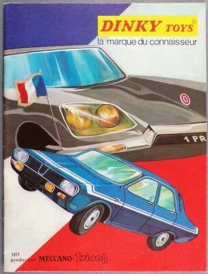  Dinky Toys Catalogue Couleur 1971 24 Pages